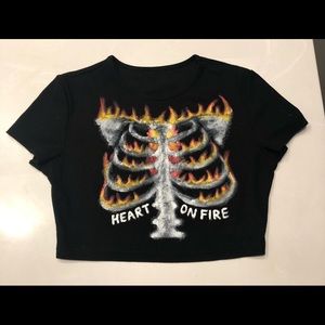Heart on Fire Top